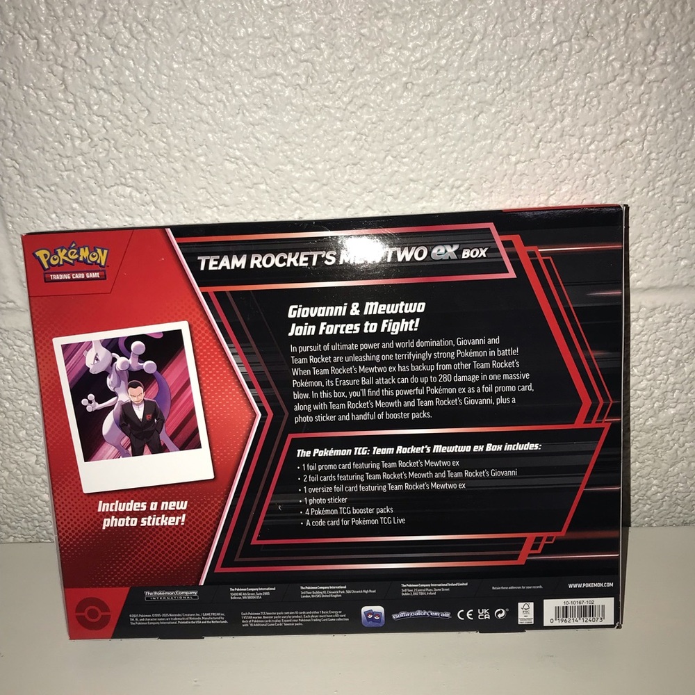 Team Rocket's Mewtwo EX Box Set - Picture 3 of 3